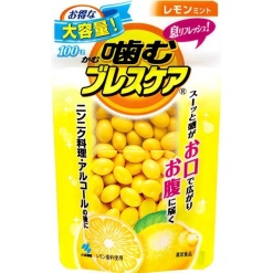 씹는 브레스 케어 파우치 레몬 민트 100알